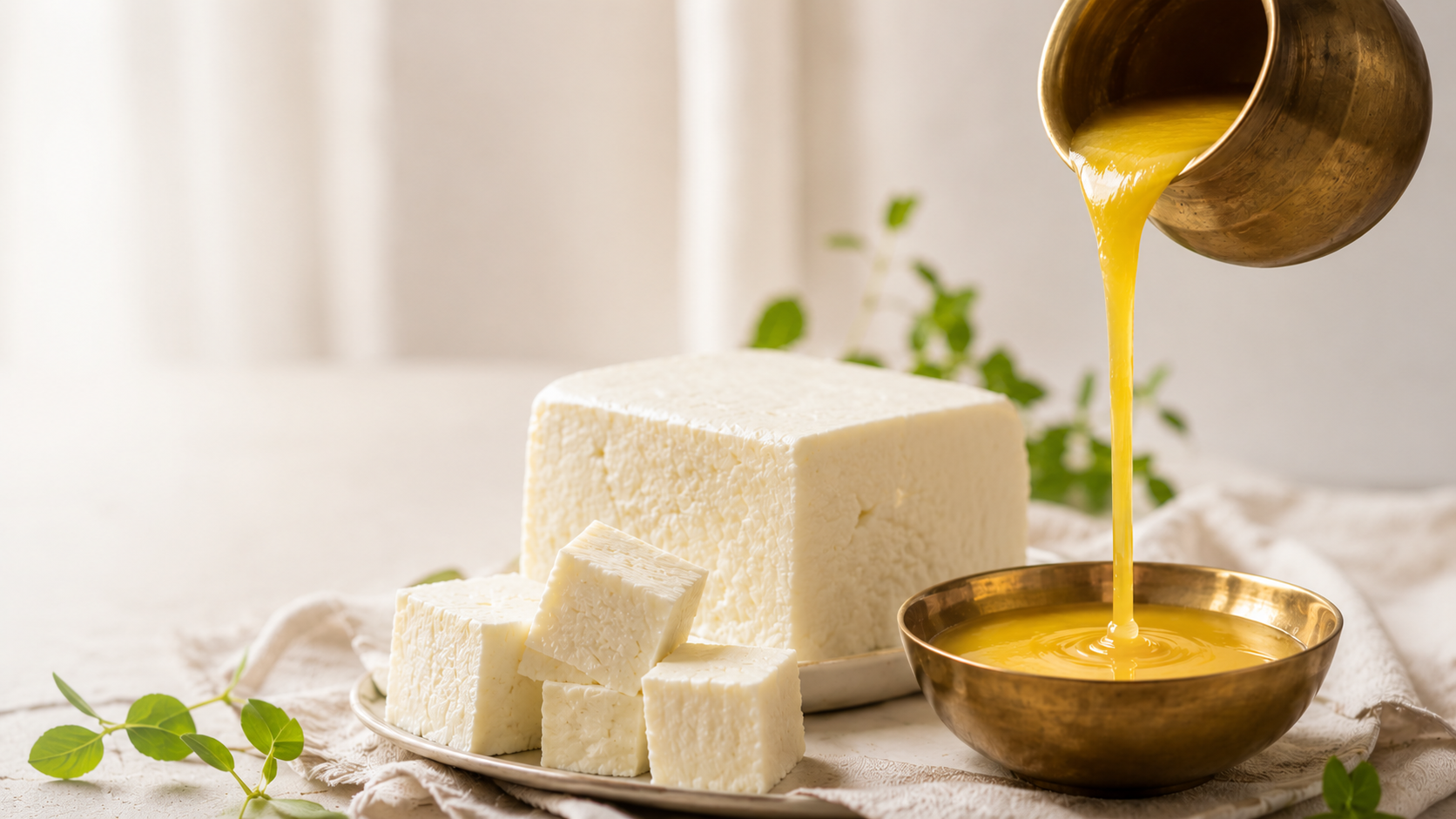 New Mahaveer Dairy production and product imagery
