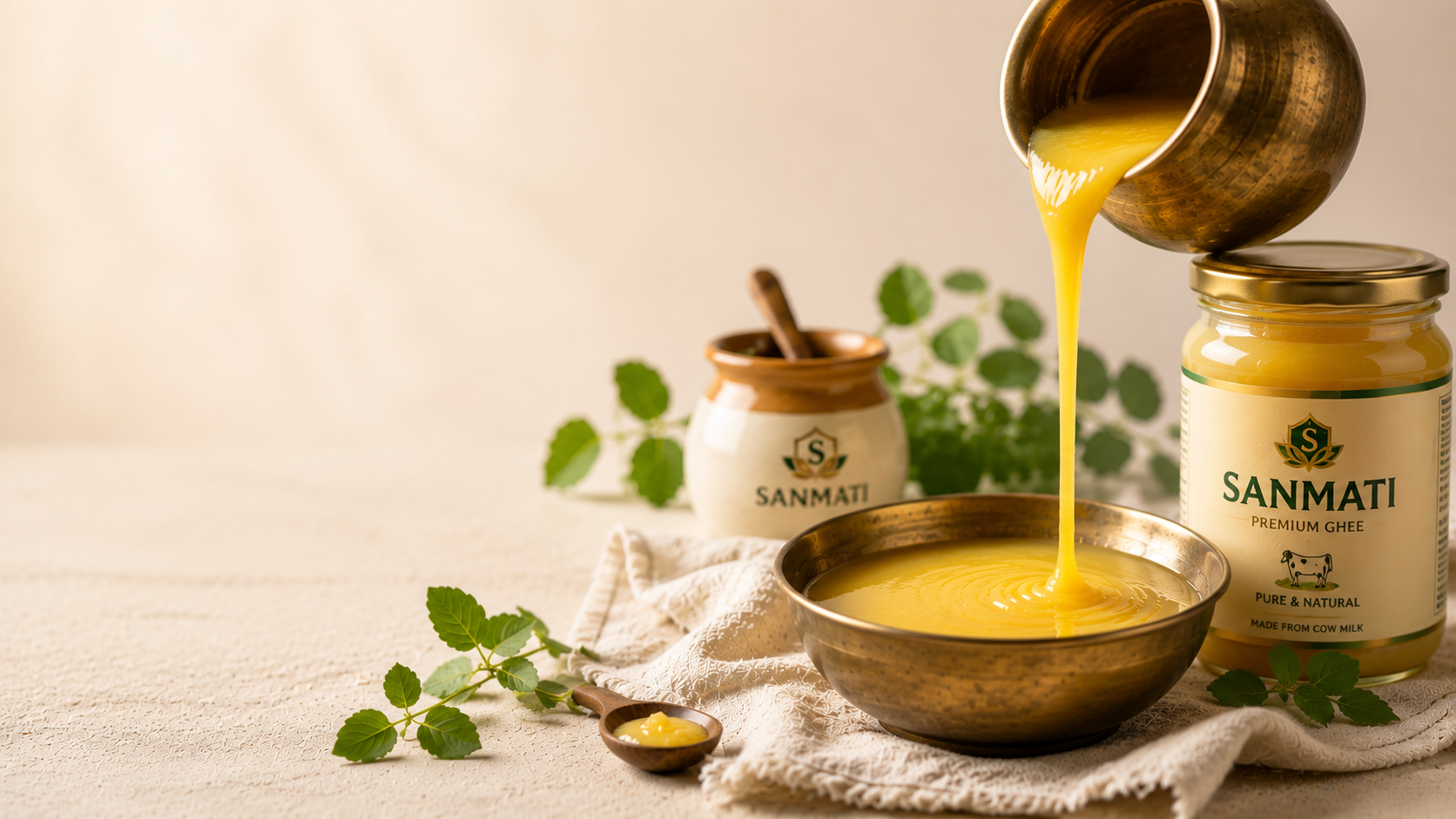 New Mahaveer Dairy production and product imagery