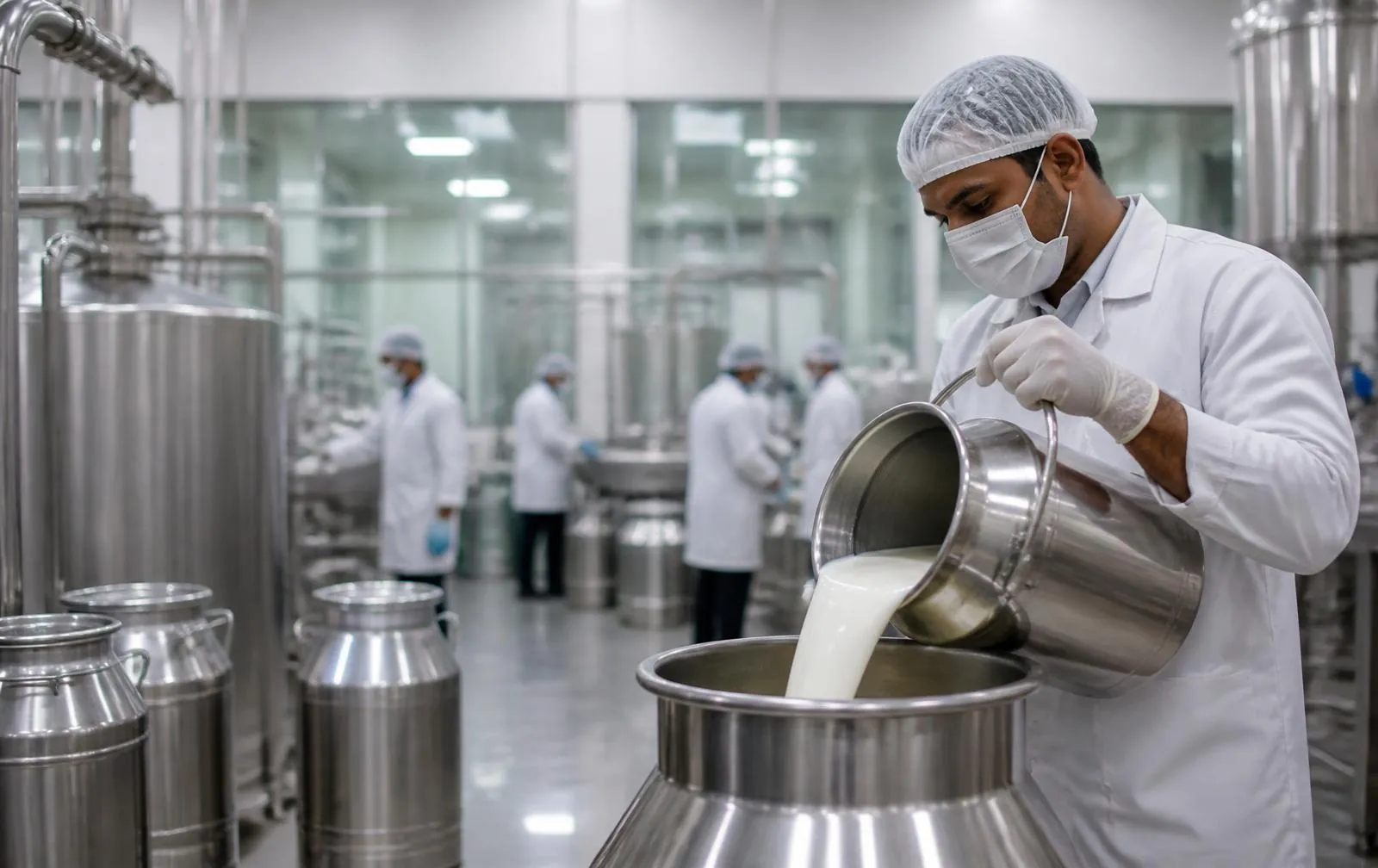 New Mahaveer Dairy processing facility in Indore